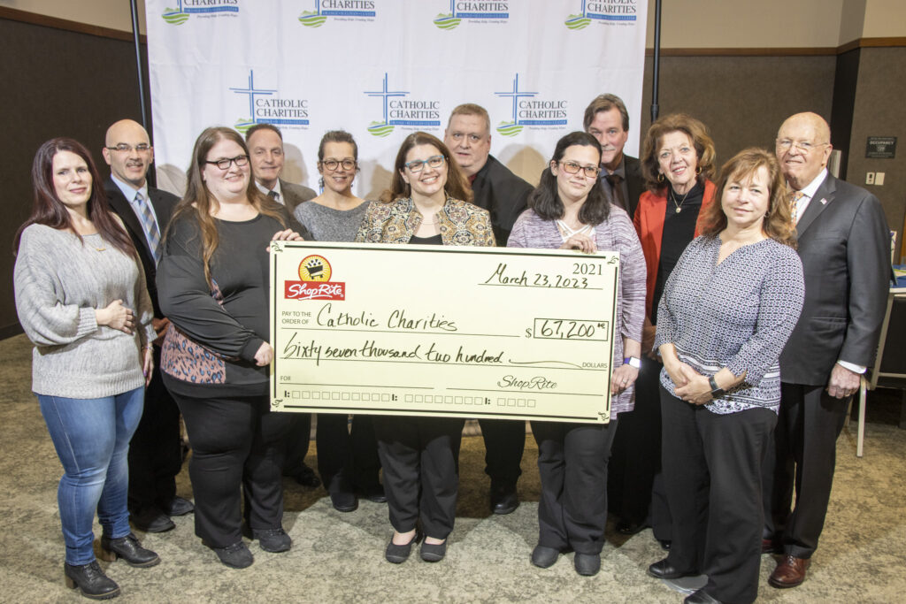 ShopRite Donates 67,200 to Catholic Charities’ Feeding Our Neighbors